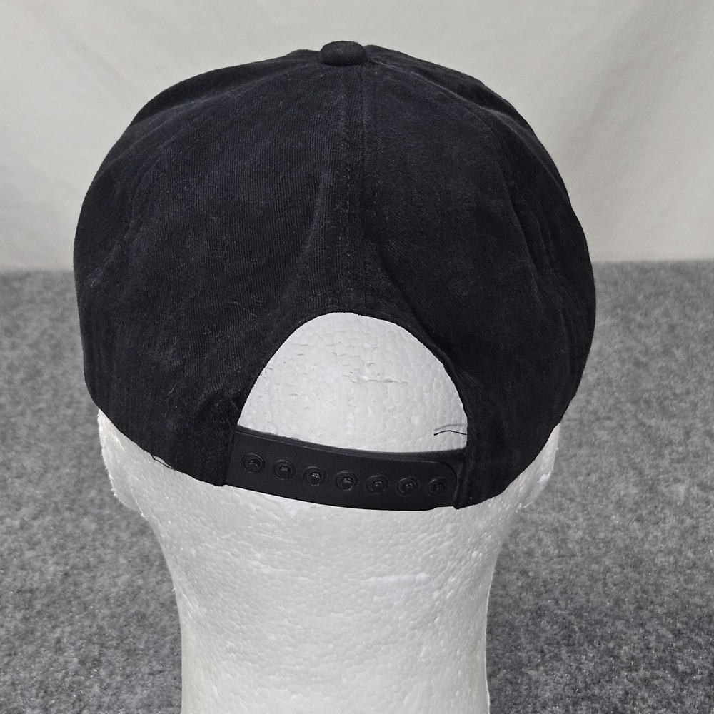 Vintage Looney Tunes Snapback Hat Black Bugs Bunny Taz Stamp Collection 90s USA - Picture 2 of 7